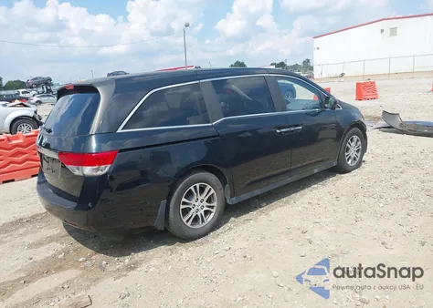 2014 Honda Odyssey Ex z USA, uszkodzony, nr VIN 5FNRL5H45EB018781